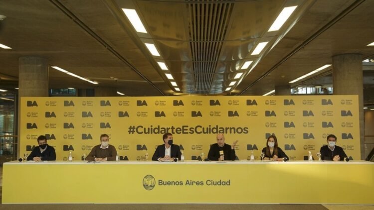 Contradicciones en Juntos por el Cambio ante las medidas sanitarias en la Ciudad