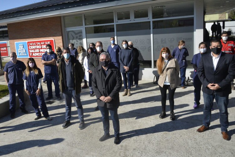 JULIO ZAMORA INAUGURÓ EL CAFYS Y CENTRO DE SALUD MENTAL Y ADICCIONES DE TALAR SUR – MUNICIPIO DE TIGRE