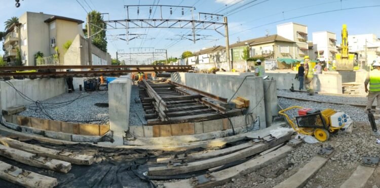 EDESUR TRABAJÓ CON EL MUNICIPIO DE LOMAS DE ZAMORA PARA EL AVANCE DE LA OBRA EN EL PASO BAJO NIVEL RINCÓN-VIEYTES