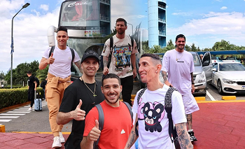 Llegaron los campeones del mundo