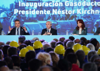 El Gobierno inauguró Gasoducto Néstor Kirchner con llamado a «unidad» y reconocimiento de la gestión