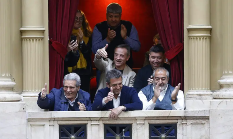 Con Sergio Massa en el palco, Diputados dio media sanción a la reforma del impuesto a las Ganancias