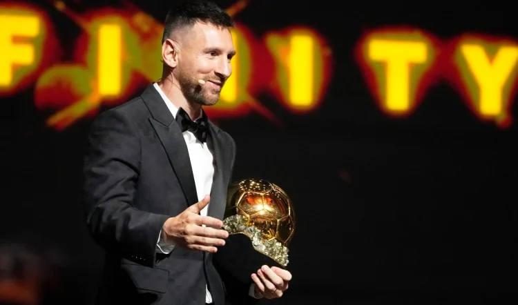 Messi ganó el Balón de Oro por octava vez en su carrera