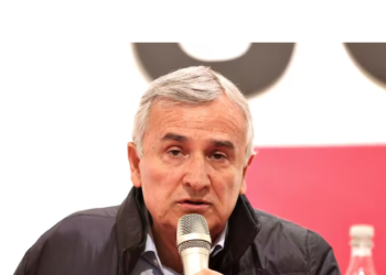 Gerardo Morales: “Cuidado porque si gana Milei no vamos a poder pagar los sueldos”
