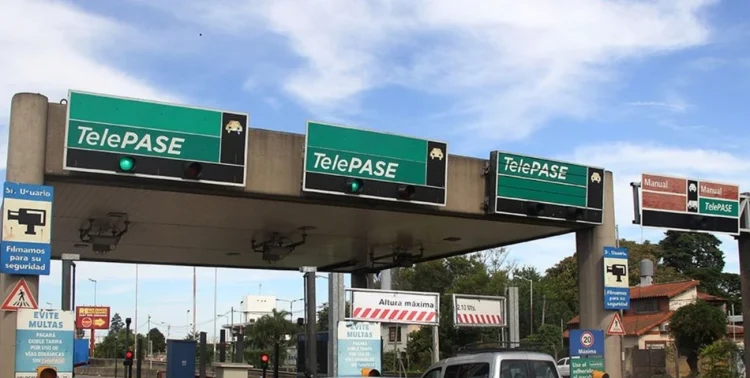 Los peajes aumentarán un 50% a partir de mañana en las autopistas para ingresar a la Ciudad de Buenos Aires
