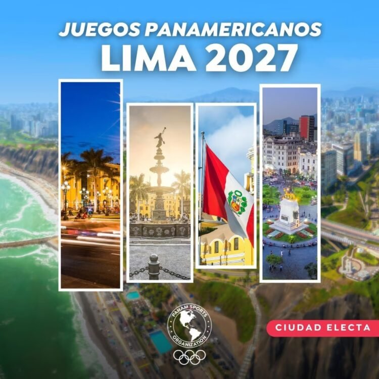 Lima será la sede de los Juegos Panamericanos 2027
