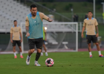 Scaloni define el equipo de la Selección Argentina en la última práctica antes del debut en Copa América