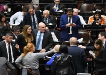 Gobernadores dialoguistas se reúnen con diputados para dar una señal de apoyo a la Ley Bases y Ganancias