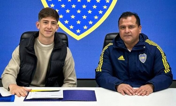 Boca presentó a Tomás Belmonte, su segundo refuerzo del mercado de pases
