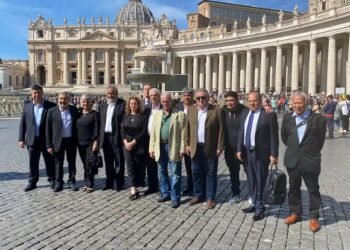 El papa Francisco recibió a los líderes de la CGT
