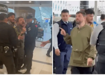 Juan Grabois fue escrachado en Ezeiza tras su encuentro en Roma con el Papa