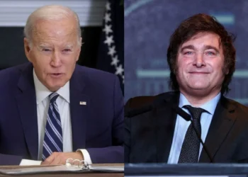 Javier Milei a la espera de ser recibido por el Congreso de Estados Unidos apoyado por Joe Biden por la potencial venta de armamento para equipar los aviones F-16