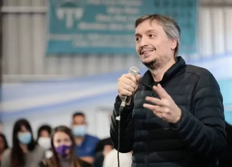 Interna del PJ: El diputado nacional de Unión por la Patria Máximo Kirchner dijo que “Entre Cristina Kirchner y Ricardo Quintela no hay muchas dudas”