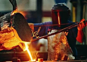 Industria metalúrgica: capacidad a menos del 50%.