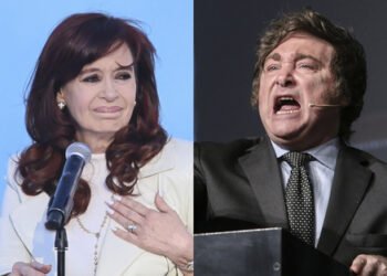 Política: Imagen de Milei cae frente a Kirchner y Kicillof.