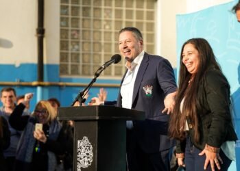 Menéndez y kicillof inauguraron obras y refuerzan la seguridad en merlo