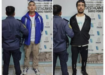 Detienen a dos dealers con droga para su venta en barrio Pompeya