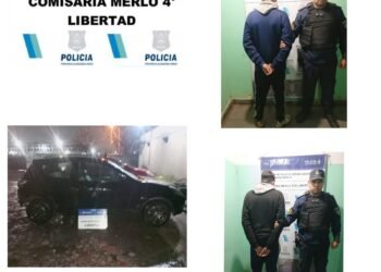 DOS MENORES DE EDAD DETENIDOS CUANDO INTENTABAN ROBAR UN AUTO