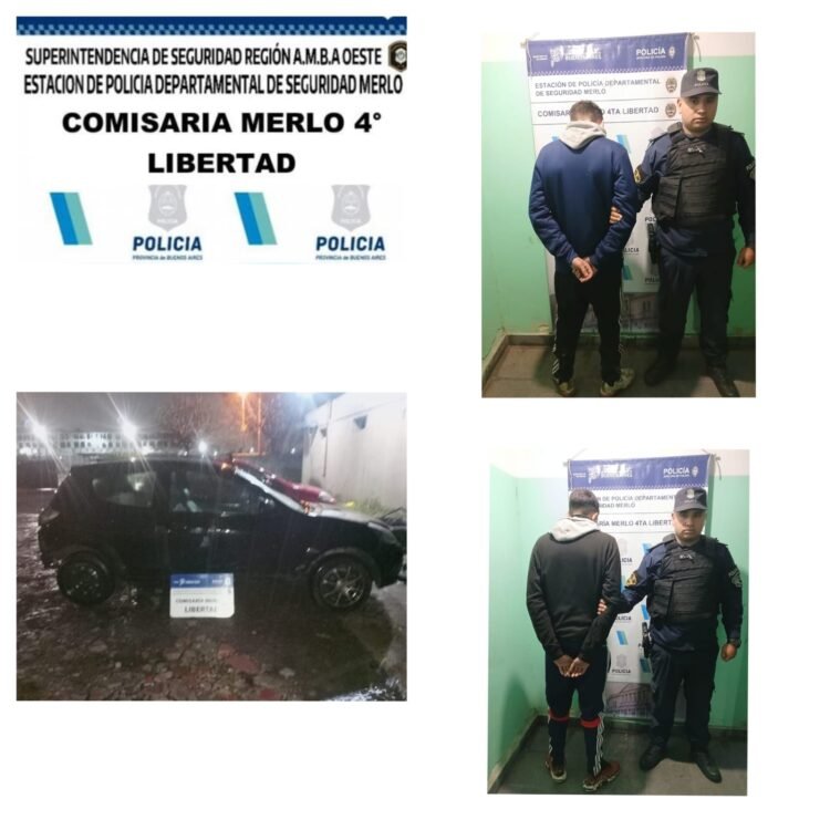 DOS MENORES DE EDAD DETENIDOS CUANDO INTENTABAN ROBAR UN AUTO