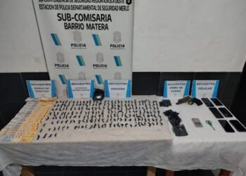 Desbaratan un punto de venta de droga en barrio matera: hay tres detenidos