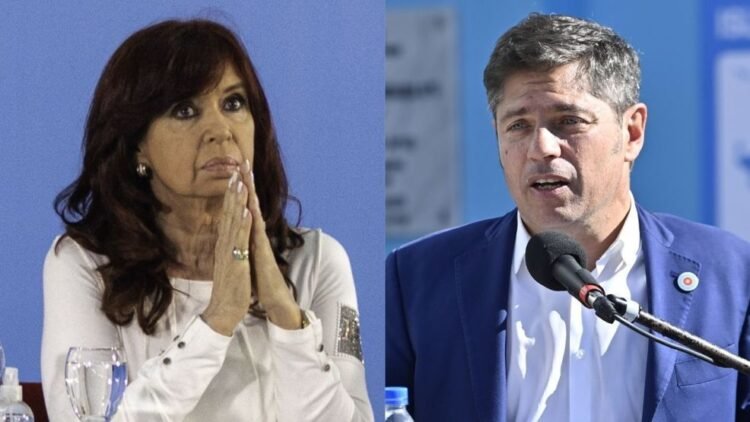 Señal de unidad: Cristina recibió a Kicillof en San José.