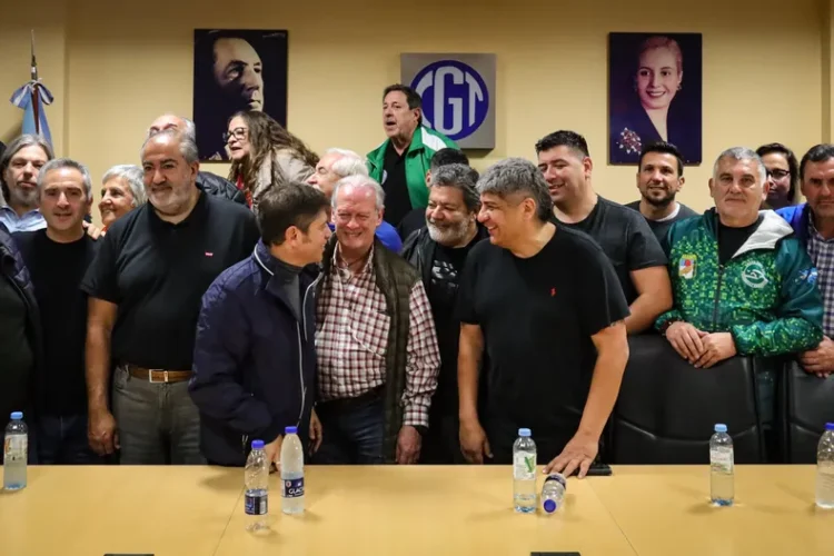Héctor Daer tras reunión con Kicillof: “Avanzamos con esperanza”.
