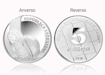 El Banco Central conmemora el Mundial 2026 con nueva moneda
