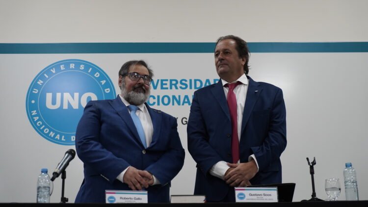 Asumió gustavo soos como nuevo rector en la uno