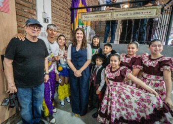 Mariel Fernández recibió a Silvio Rodríguez en Moreno