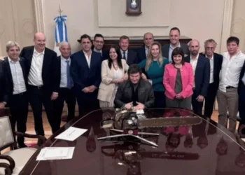 Gabinete de Milei se reúne en Casa Rosada.