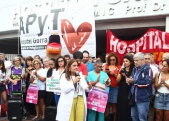La Justicia respalda a trabajadores del Hospital Garrahan.