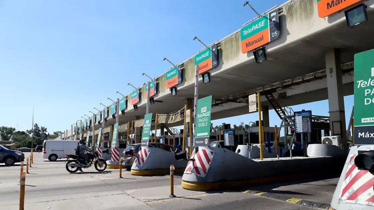 Nuevas tarifas de peajes: el aumento es de hasta 19%.