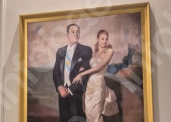 El Gobierno retira un retrato de Perón y Evita de la Casa Rosada y considera opciones