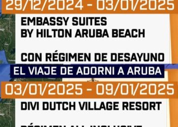 La Justicia investiga los gastos de Manuel Adorni durante su estadía en Aruba