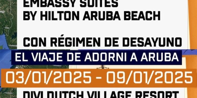 La Justicia investiga los gastos de Manuel Adorni durante su estadía en Aruba