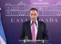 Manuel Adorni vuelve a esquivar preguntas sobre su crecimiento patrimonial