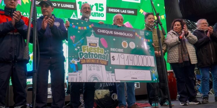 Más de 120 mil personas disfrutaron de la fiesta patronal de San Antonio de padua