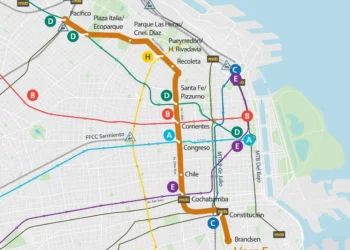 Aprobada la construcción de la Línea F de subte en la Ciudad de Buenos Aires: recorrido y detalles