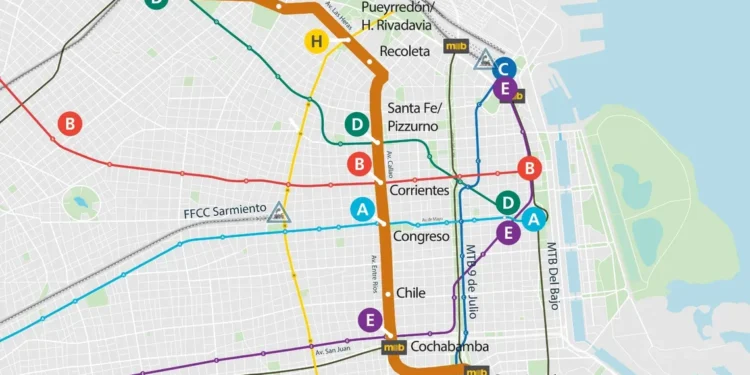 Aprobada la construcción de la Línea F de subte en la Ciudad de Buenos Aires: recorrido y detalles