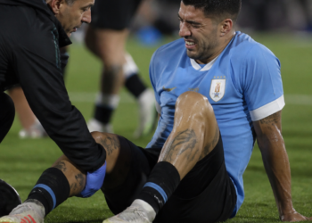 Preocupación en Uruguay por la lesión de una de sus estrellas antes del Mundial
