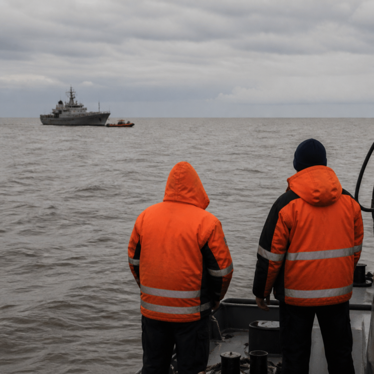 Prosigue la búsqueda de los pescadores tras más de una semana de su desaparición en el Río de la Plata