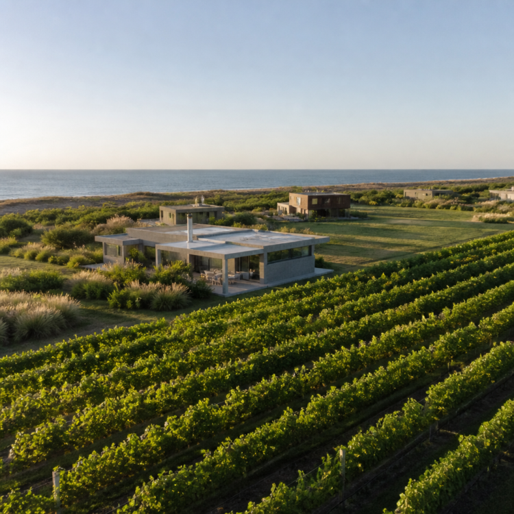 Proyectos inmobiliarios en la costa atlántica: viñedos y un nuevo foco en el vino argentino
