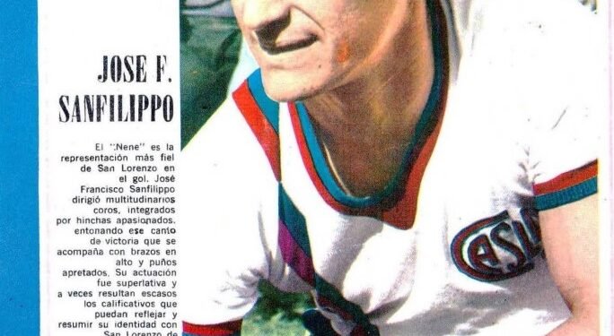 Falleció José Sanfilippo, ícono del fútbol argentino y goleador histórico de San Lorenzo
