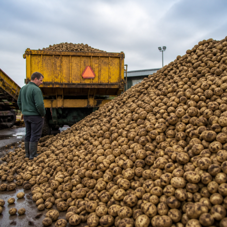 La capital mundial de las papas fritas enfrenta un desafío: un exceso de producción