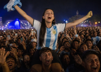 Argentina avanza a la final del Mundial: 30 mil aficionados desataron la locura en el Fan Fest