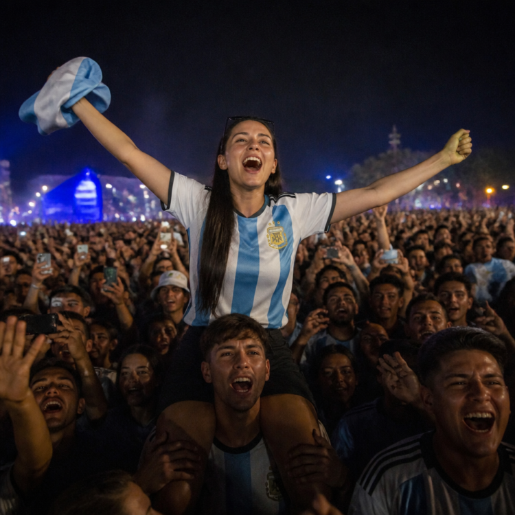 Argentina avanza a la final del Mundial: 30 mil aficionados desataron la locura en el Fan Fest