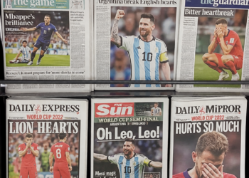 Argentina avanza a la final: reacciones de la prensa británica y el ingenioso juego de palabras de The Sun sobre Messi