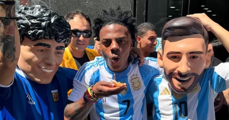 Ramiro Marra comenta el intenso cruce con IShowSpeed durante el partido entre Argentina e Inglaterra