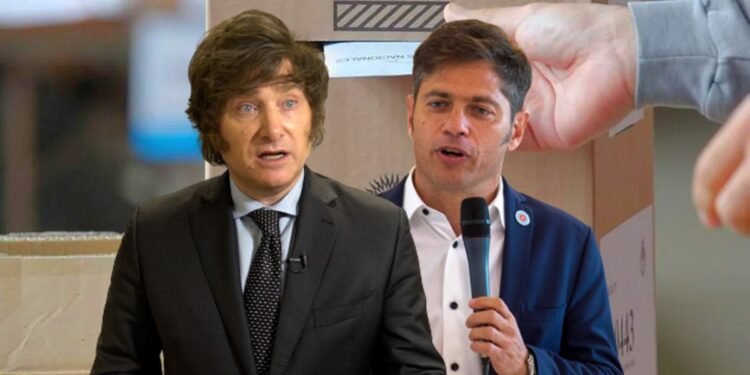Encuesta revela un escenario polarizado entre Milei y Kicillof de cara a 2027
