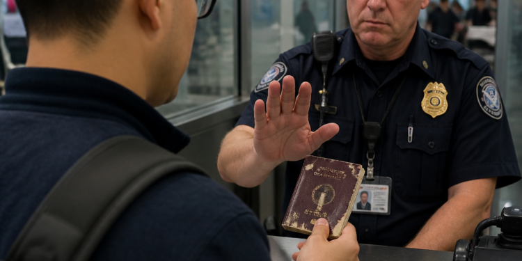 Estados Unidos restringe la entrada a ciudadanos mexicanos con pasaportes severamente dañados